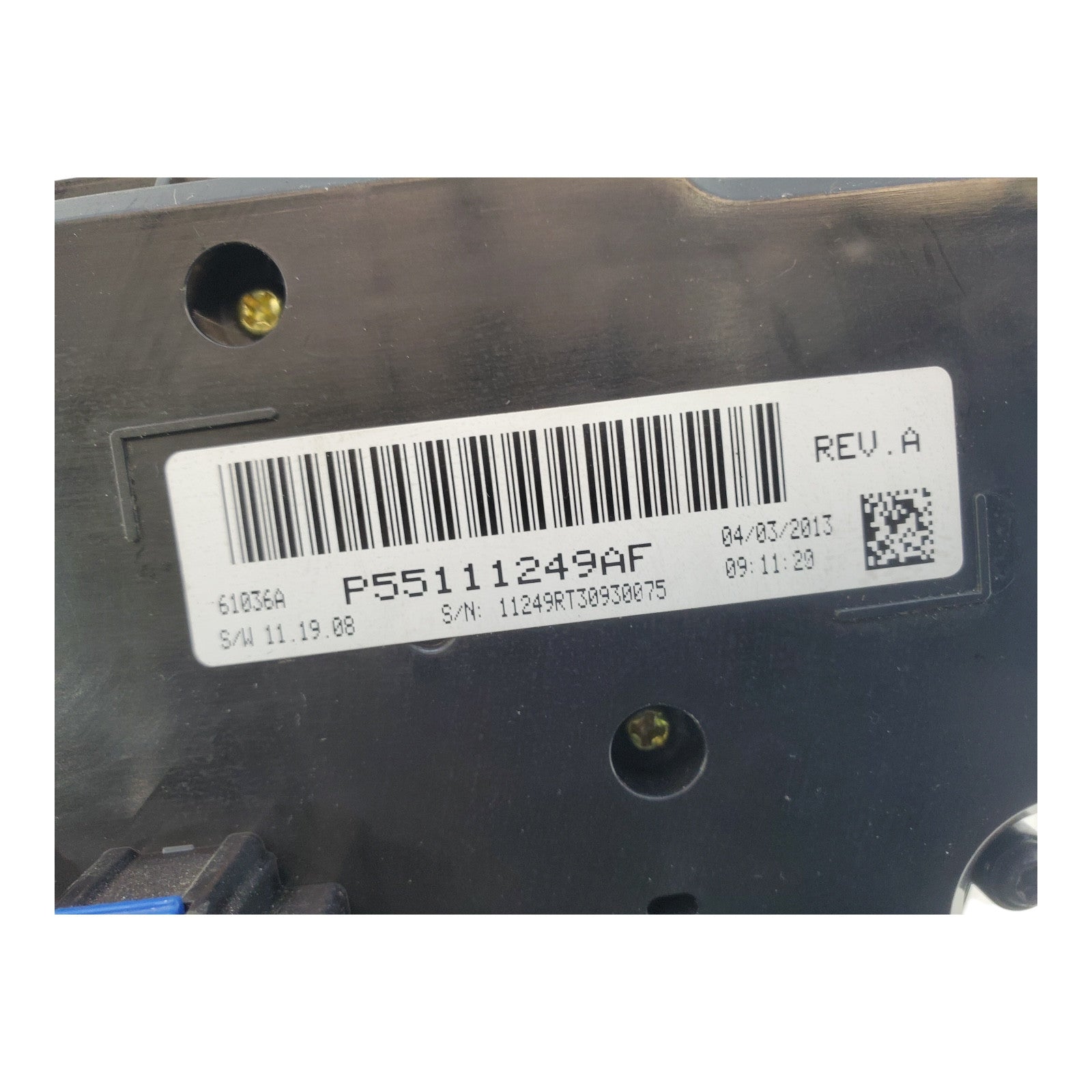 2014 DODGE GRAND CARAVAN CLIMATE CONTROL OEM P55111249AF