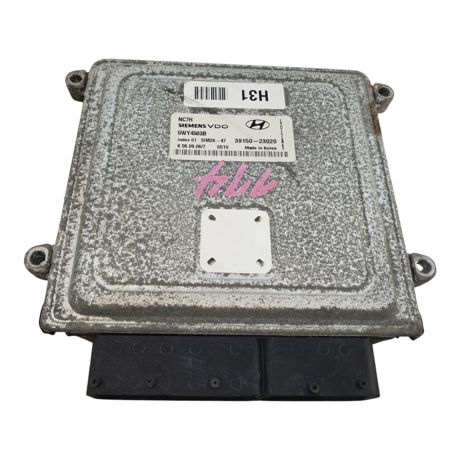 07-10 Hyundai Elantra A/T Engine Control Module ECM 39150-23020