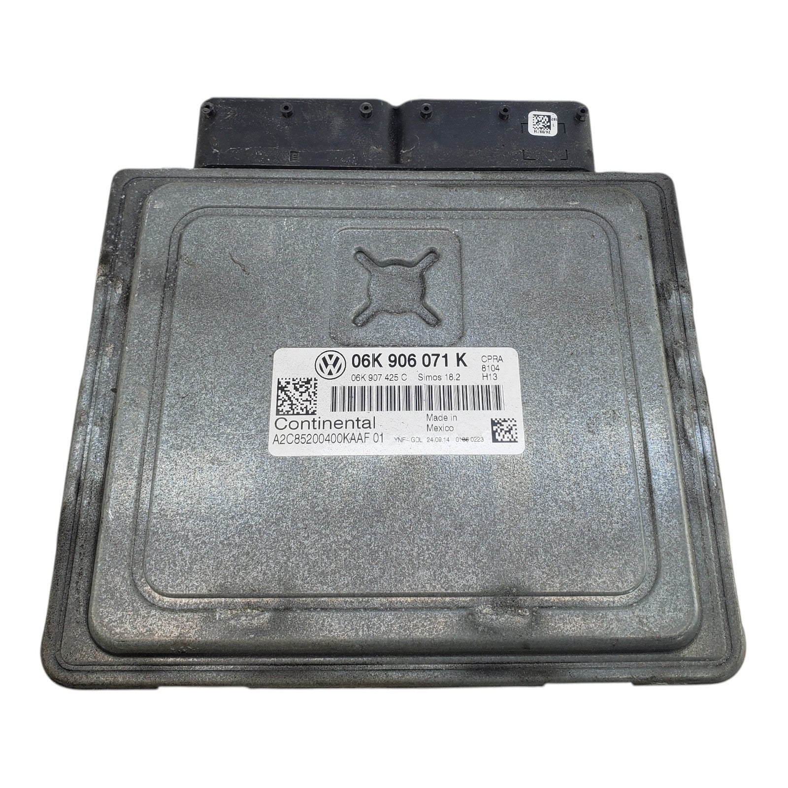 15 VW PASSAT Engine ECM Control Module 1.8L  06K906071K