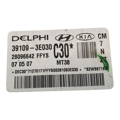 2007-2009 39109-3E030 Hyundai Santa Fe 2.7L ECU/ECM ENGINE CONTROL MODULE