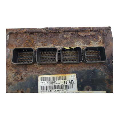 Engine ECM Control Module Fits 2005 05 DODGE CARAVAN 04748633AF Broken plug
