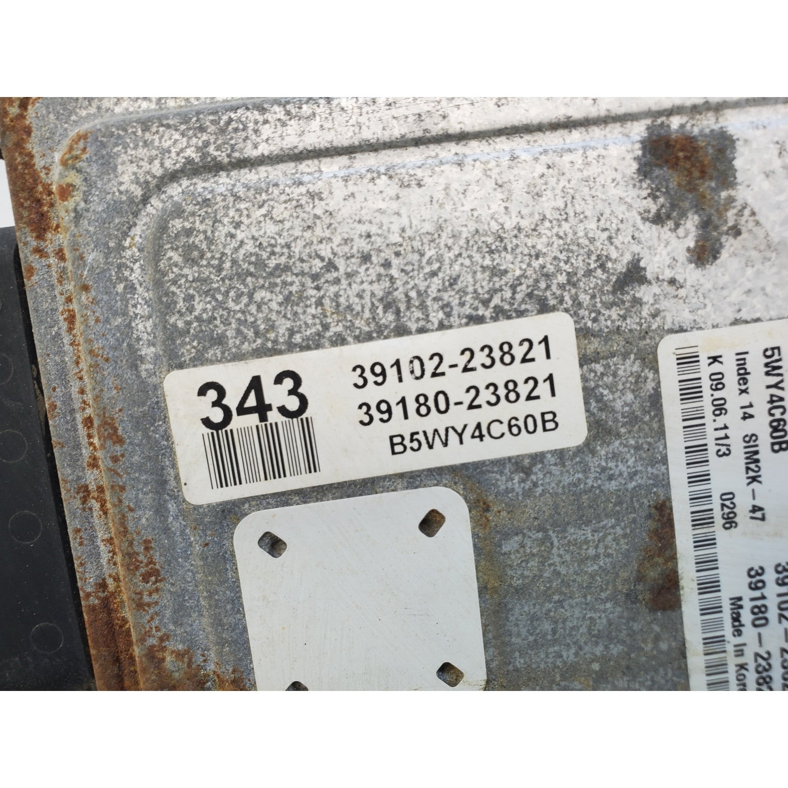 ENGINE COMPUTER KIA SOUL 2011 39102-23821 39180-23821 2.0L AT PCM ECM ECU OEM