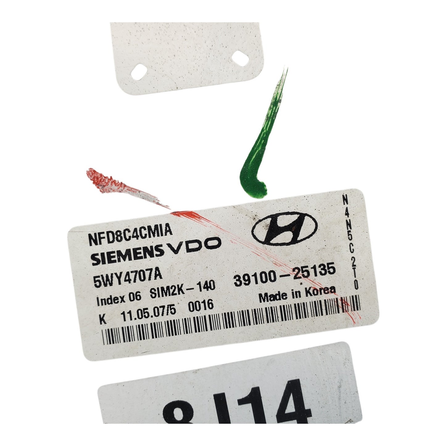 ✅ 06-08 Hyundai Sonata 2.4L Engine Control Module ECM Computer 39100-25135