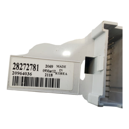 08-12 Chevrolet Malibu Temperature AC Climate 28272781 Control 592-BX7-Z4