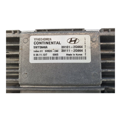 Engine ECM Control Module 2.4L AT Fits 11-14 SONATA 39101-2G664 391012G664
