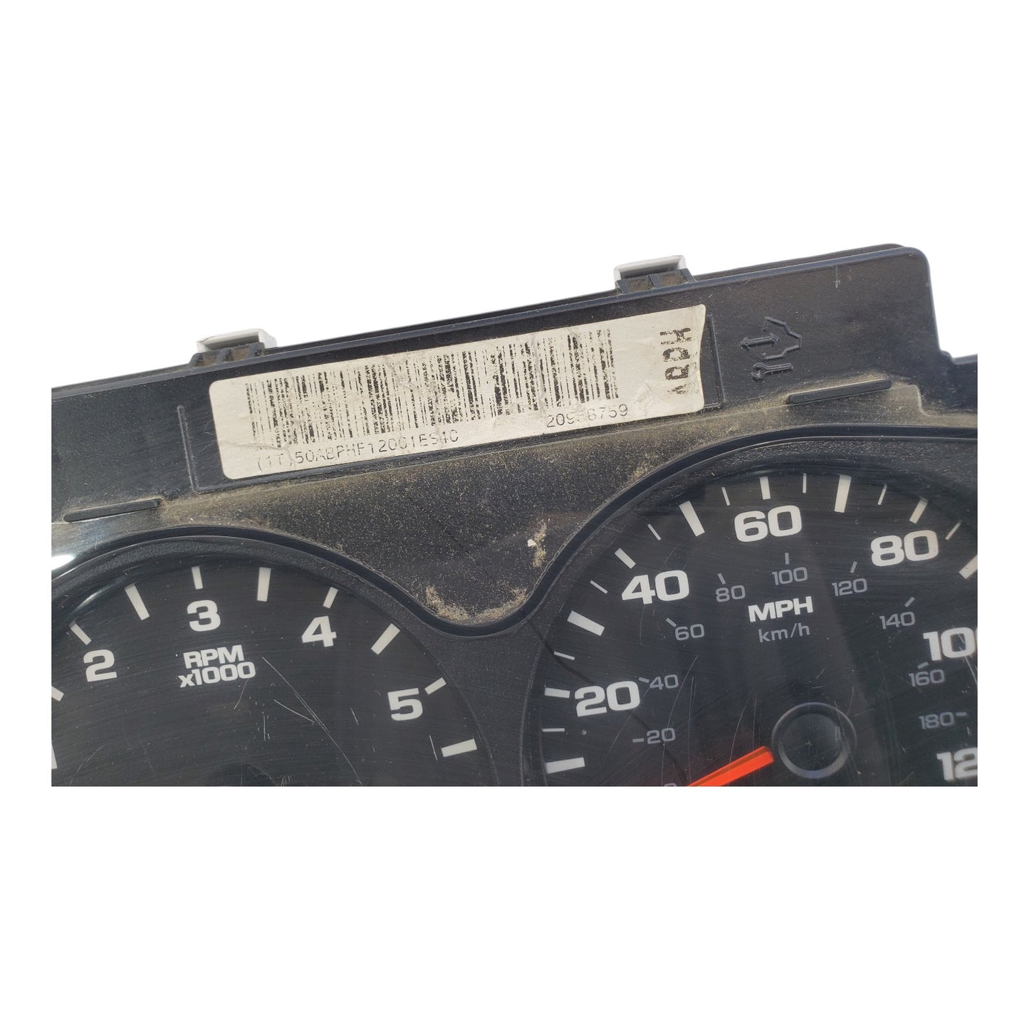 Programmed 07 12 CHEVY SILVERADO  SPEEDOMETER INSTRUMENT GAUGE CLUSTER 20958759