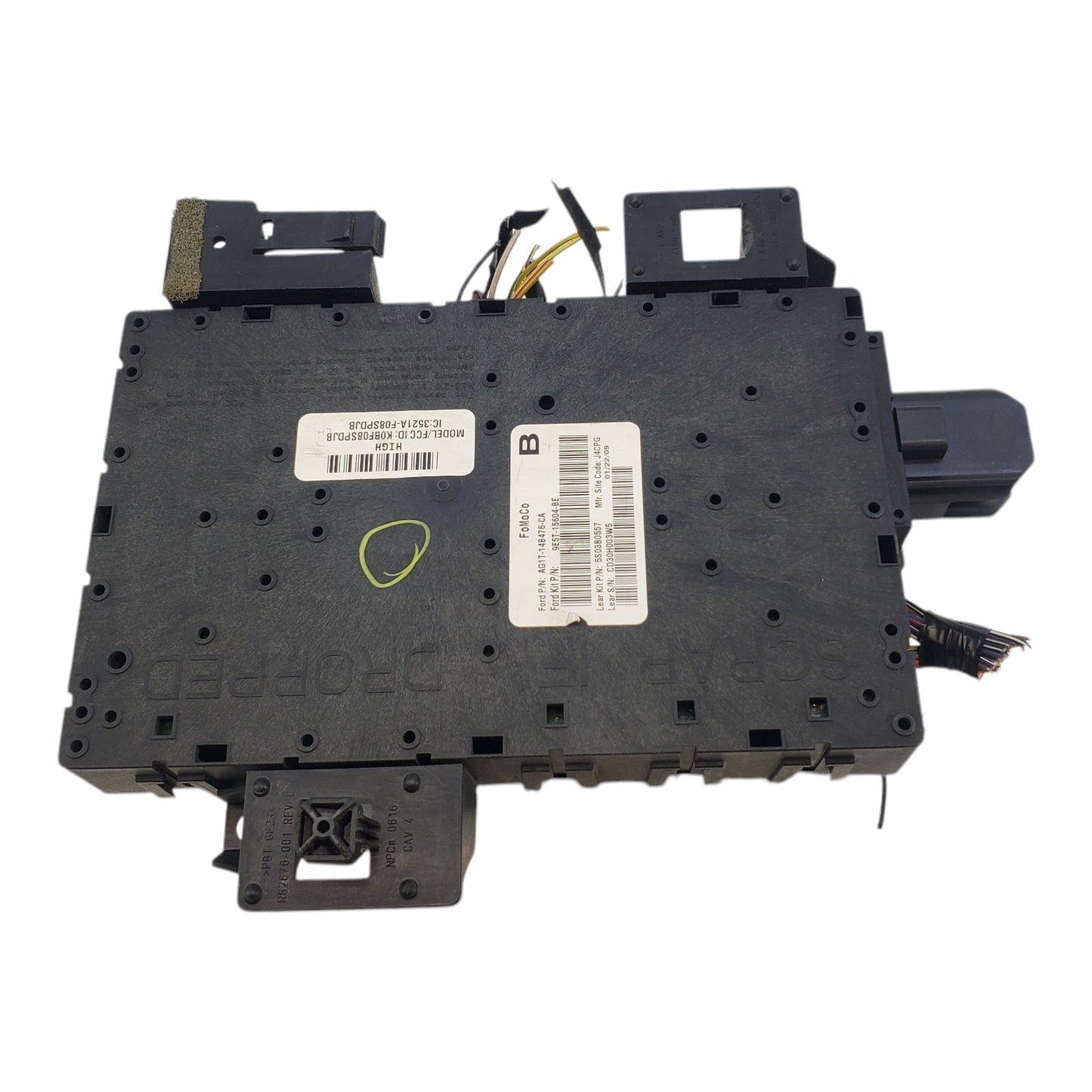 2010 MERCURY MILAN 2.5L MULTIFUNCTION FUSE BOX MODULE OEM, 9E5T-15604-BE