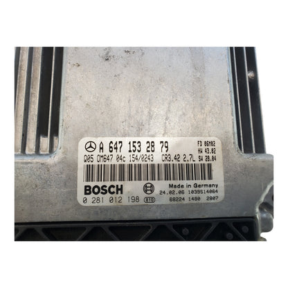 Engine ECM Control Module Fits 05-06 SPRINTER 2500 A 647 153 28 79 A6471532879