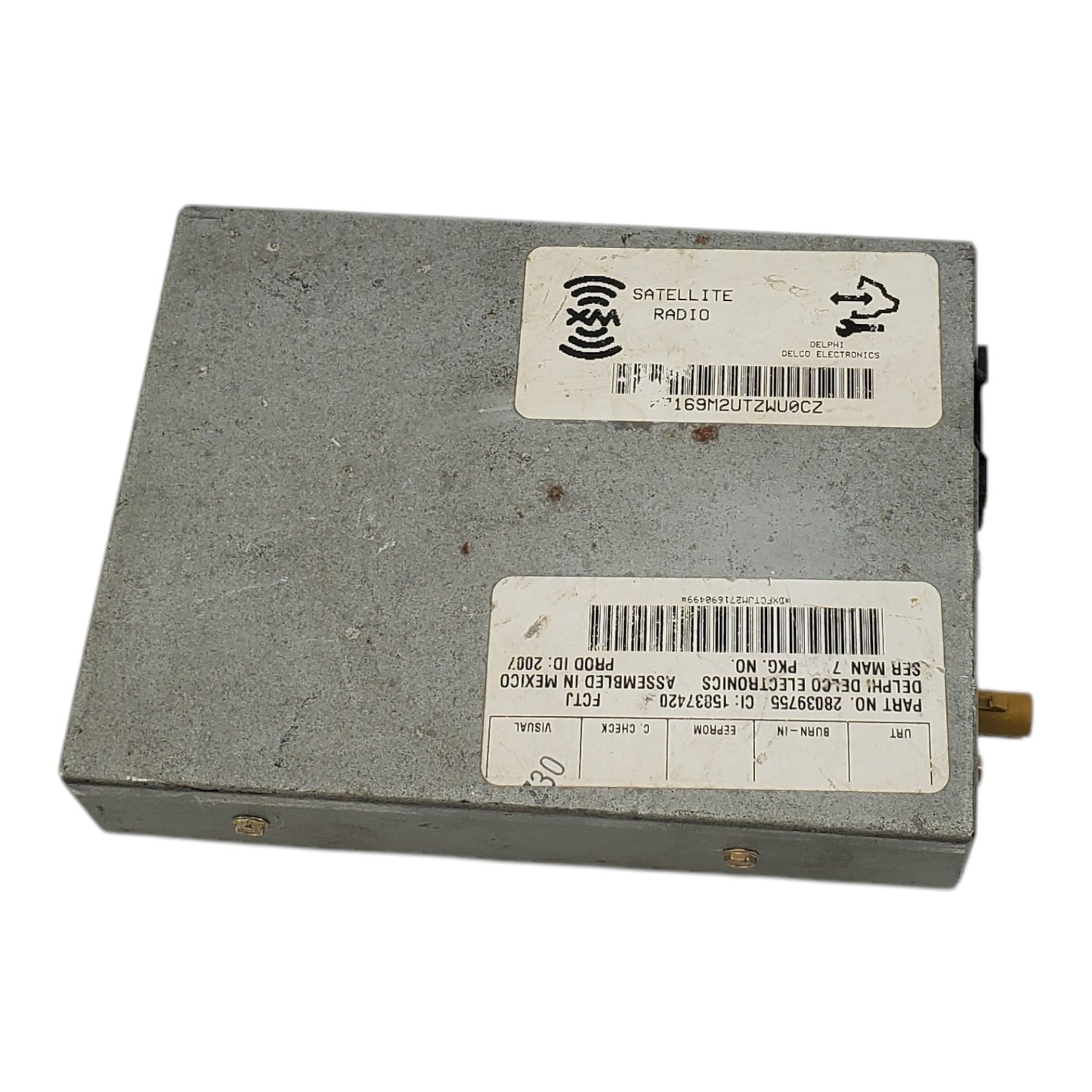 Audio Equipment Radio Satellite Receiver Opt U2K Fits 06-12 CANYON 28039755