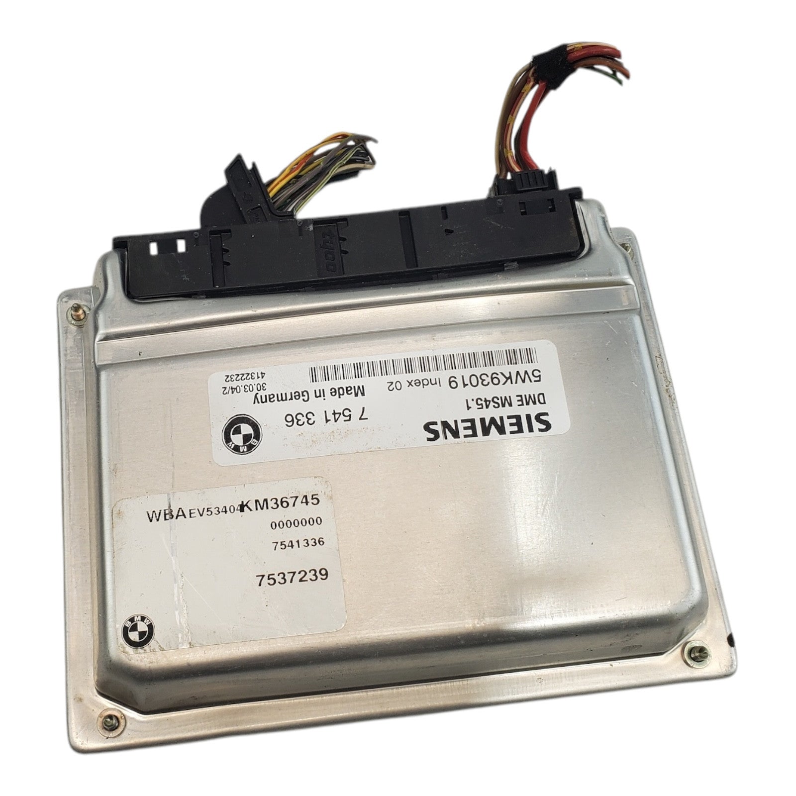 04 BMW 330i Engine Control Module 7541336