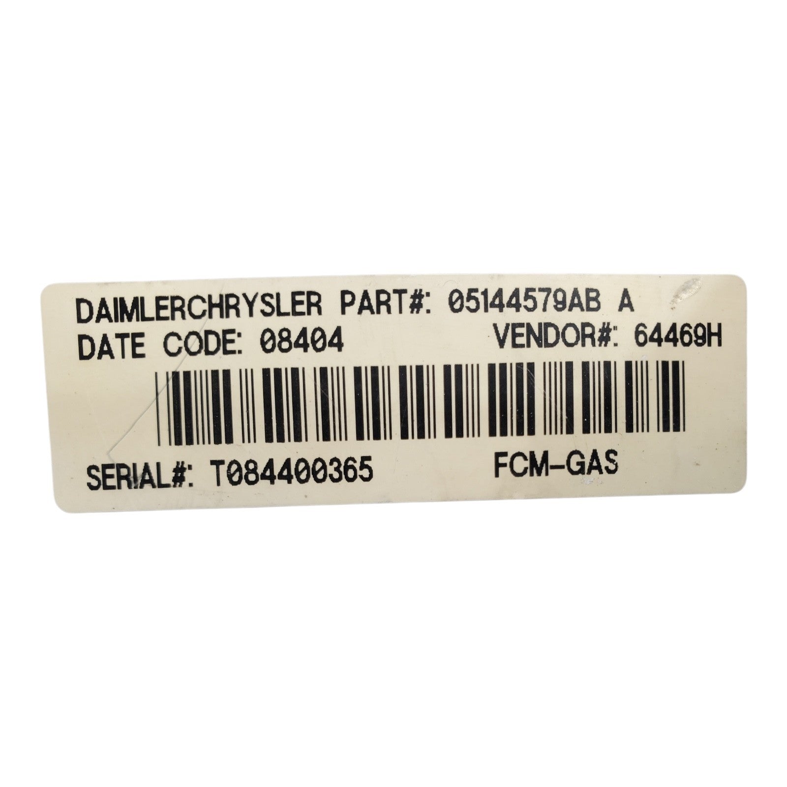 Chrysler Town & Country, Engine Fuse & Relay Box