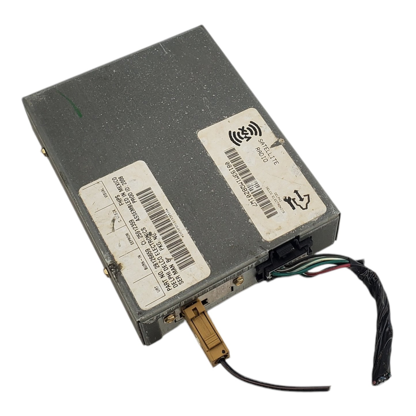2008-2010 SATURN VUE XM SATELLITE RADIO RECEIVER MODULE OEM 28126659