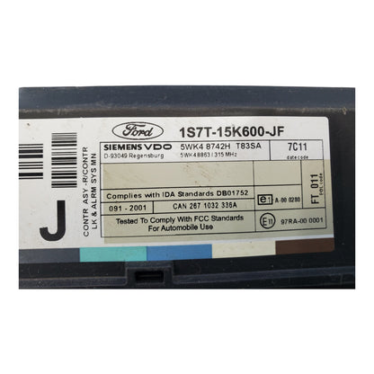 2001-2007 Ford Focus Multifunction Module BCM 1S7T-15K600-JF OEM