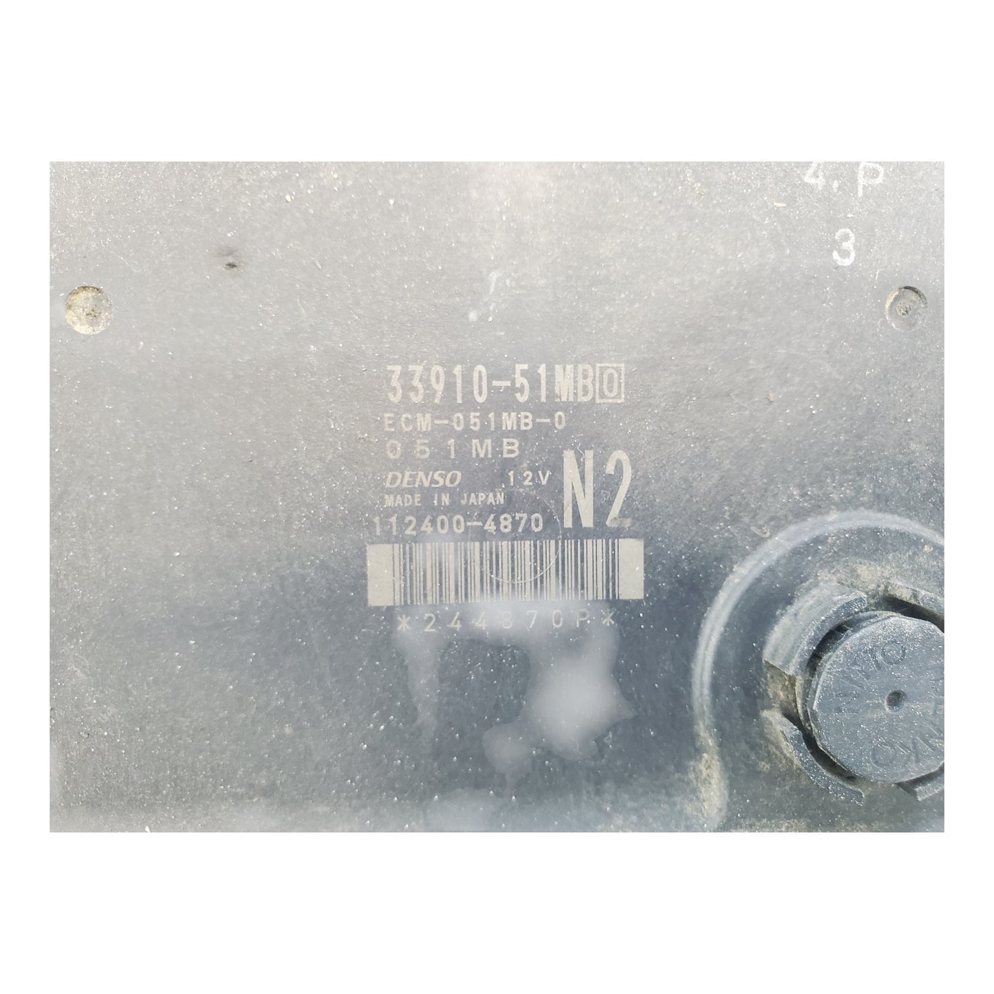 11-12 SX4 Engine Control Module Unit 33910-51MB0  112400-4870 ECM ECU 209888