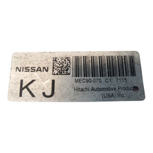 2007 07 NISSAN SENTRA Engine ECM Control Module MEC90-070 C1 MEC90070C1