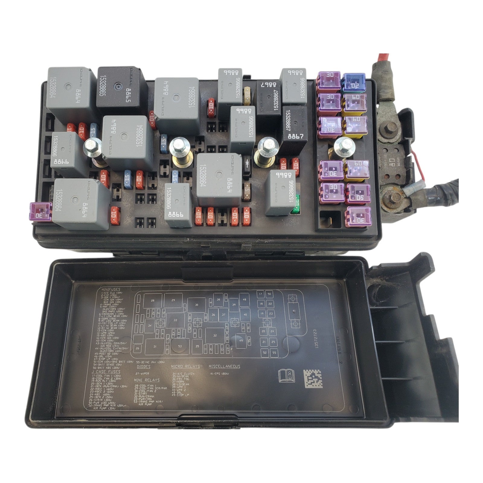 25883018-04 Chevy 2009 2010 Malibu Fuse Box Relay Module 2008 2011 2009 OEM I78