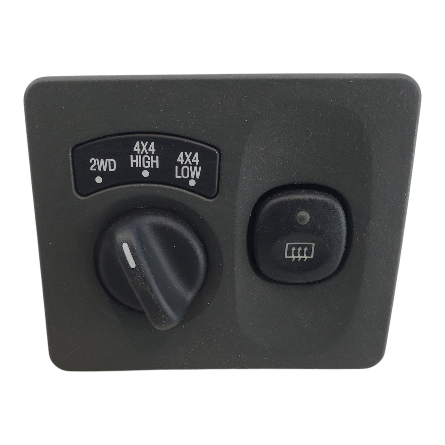 FORD EXCURSION GRAY 4X4 4WD REAR DEFROST SWITCH Bezel 2000 2001 Four Wheel Drive
