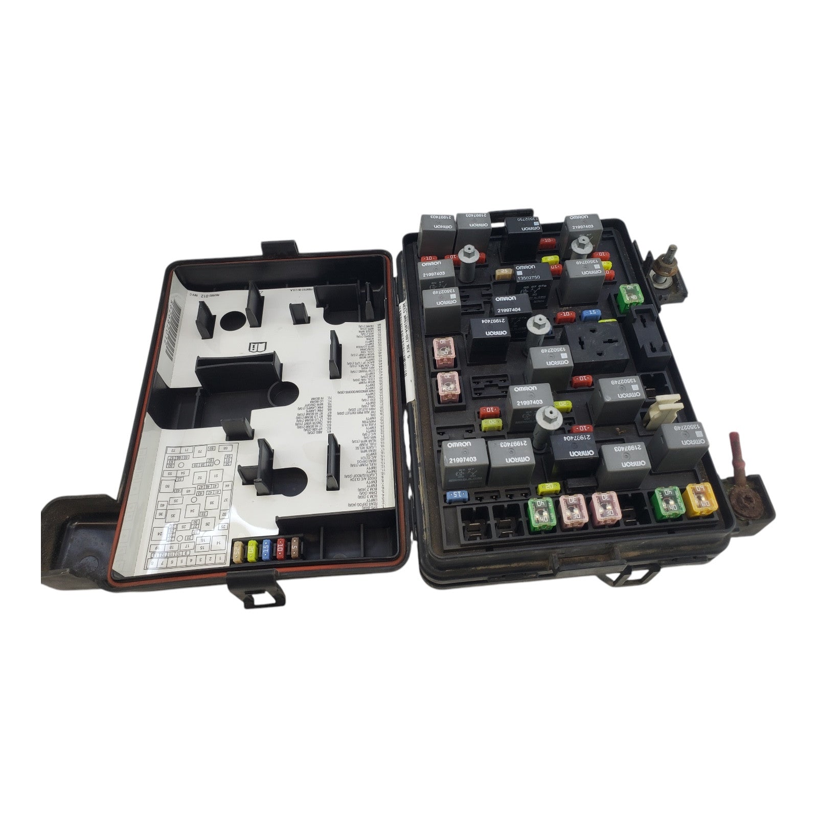 2010 CHEVROLET HHR ENGINE FUSE BOX 20908790