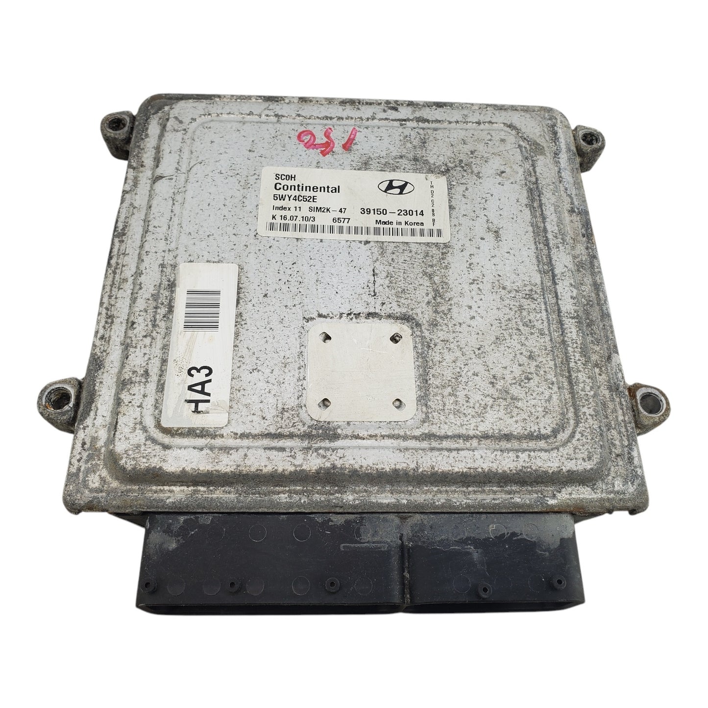 ✅ 10 HYUNDAI ELANTRA 2.0L Engine Control Module ECM Computer 39150-23014 OEM
