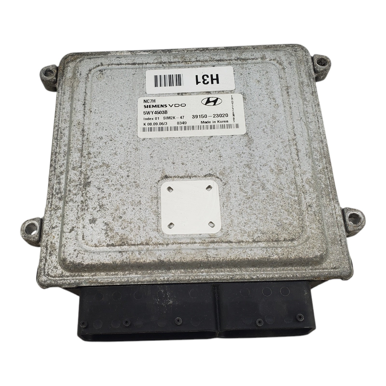 07-10 Hyundai Elantra A/T Engine Control Module ECM 39150-23020