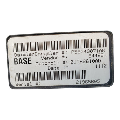 2002-2004 DODGE DAKOTA CTM BCM CENTRAL TIMING MODULE 56049071AG