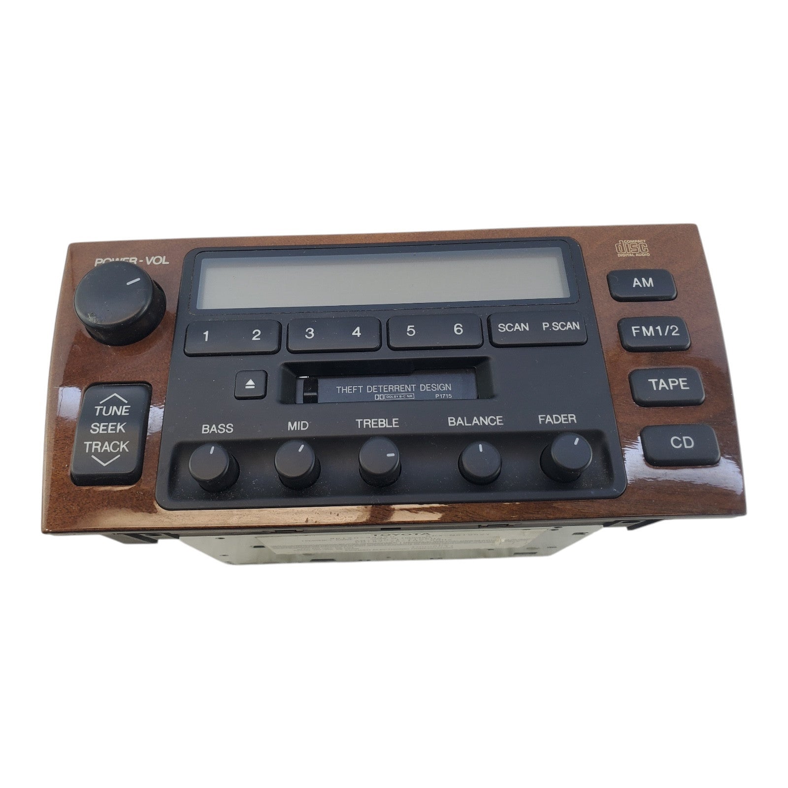 2000-2001 Lexus ES300 Stereo Radio Receiver Cassette Player 86120-33320