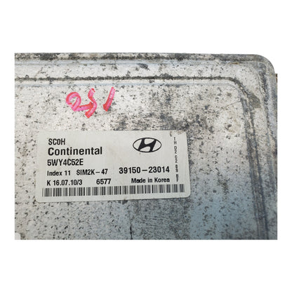 ✅ 10 HYUNDAI ELANTRA 2.0L Engine Control Module ECM Computer 39150-23014 OEM