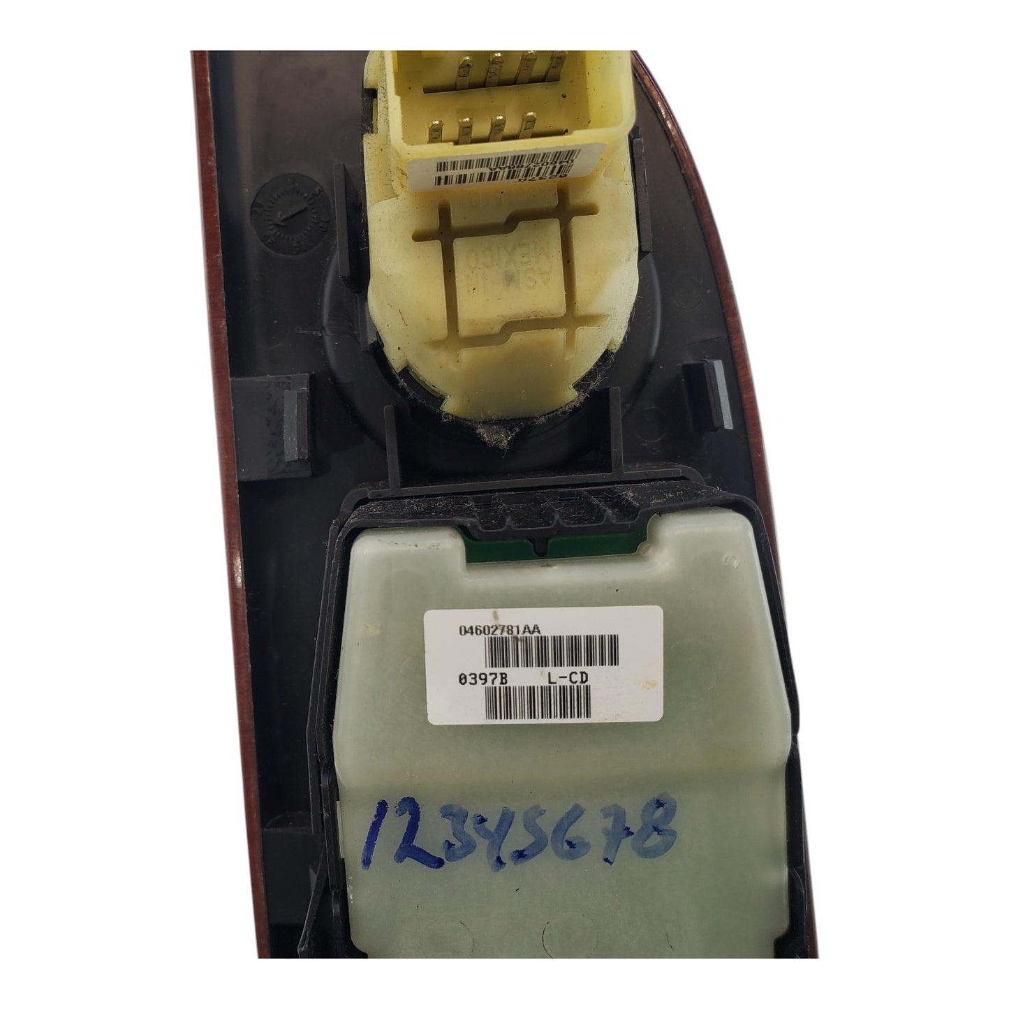 2007 - 2012 Dodge Chrysler Master Power Window Switch Dual Auto PN: 04602781AA