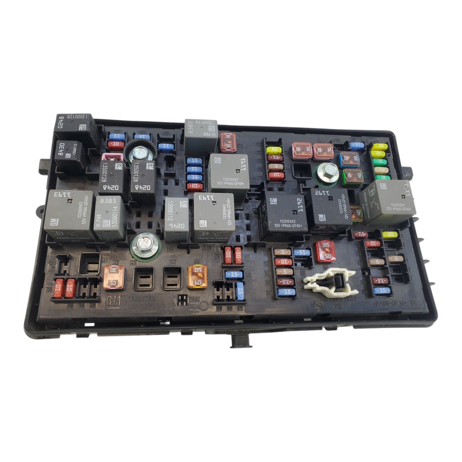 11-14 Chevrolet Cruze 95216200 Fusebox Fuse Box Relay Unit Module