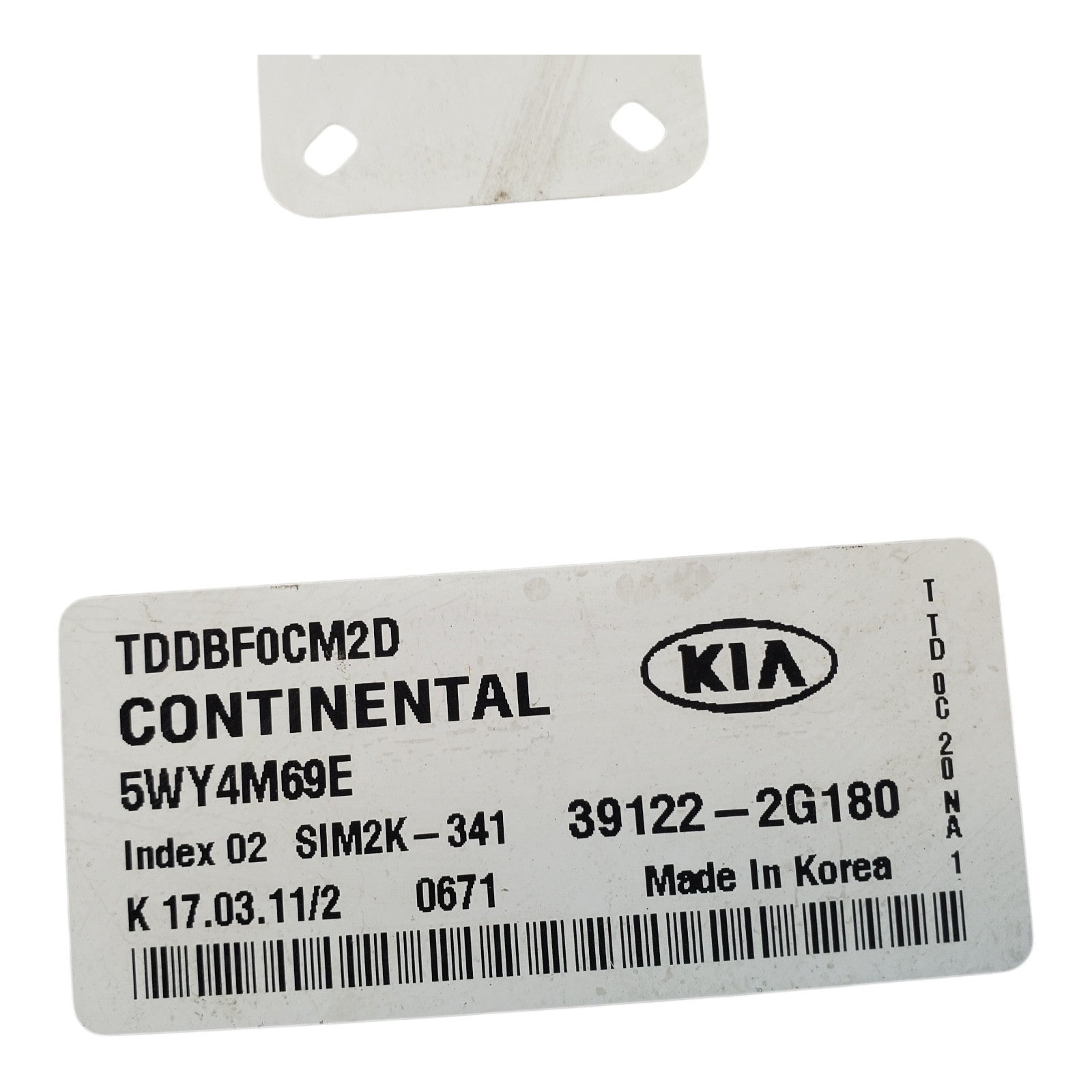 ENGINE COMPUTER KIA FORTE 2011 2012 2013 39122-2G180 PCM ECM ECU OEM