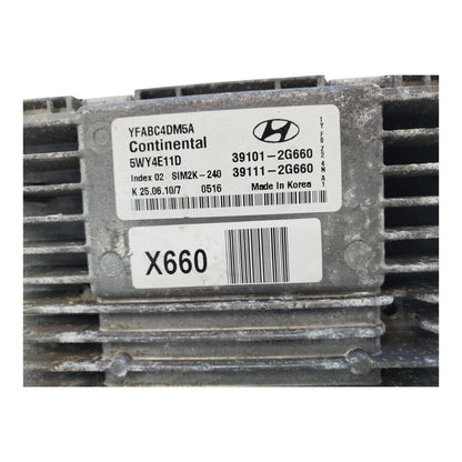 ENGINE COMPUTER HYUNDAI SONATA 2011 39111-2G660 39101-2G660 AT ECM PCM ECU OEM