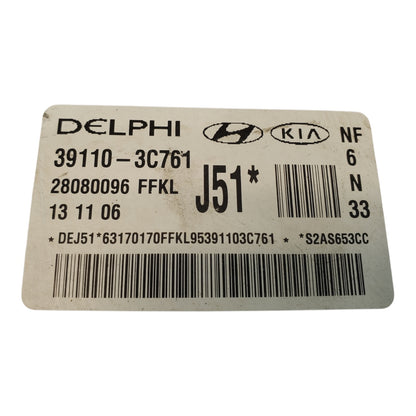 ENGINE COMPUTER HYUNDAI SONATA 2006 2007 2008 39110-3C761 3.3L ECM PCM ECU OEM