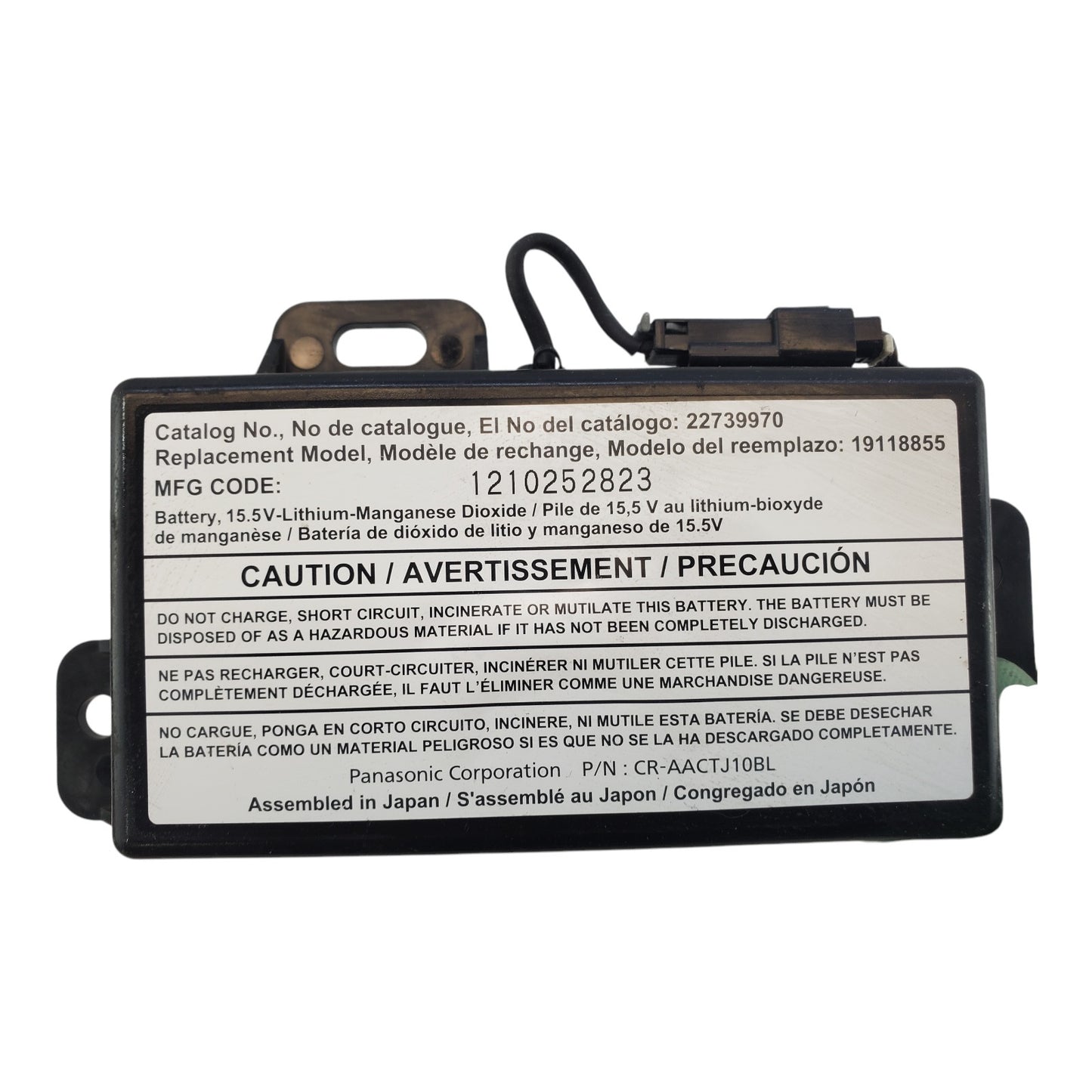 06-21 GM - Communication Interface Module Battery OEM 22739970