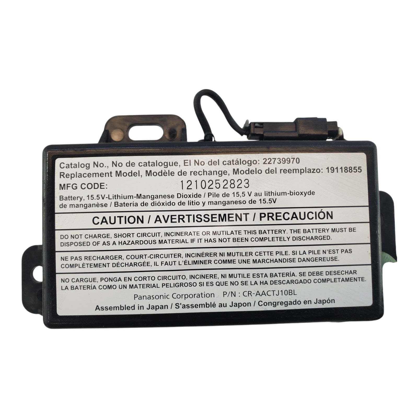 06-21 GM - Communication Interface Module Battery OEM 22739970