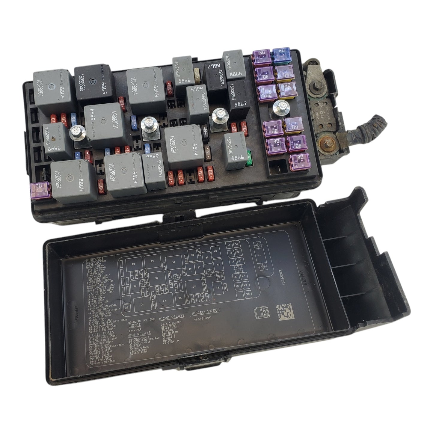 08-11 Chevrolet Malibu Fusebox Relay Module 25883009_04 OEM